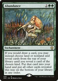 Abundance [Zendikar Rising Commander] | Mega City Incorporated