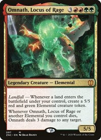Omnath, Locus of Rage [Zendikar Rising Commander] | Mega City Incorporated