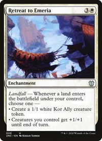 Retreat to Emeria [Zendikar Rising Commander] | Mega City Incorporated