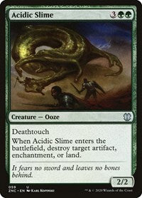 Acidic Slime [Zendikar Rising Commander] | Mega City Incorporated