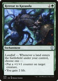 Retreat to Kazandu [Zendikar Rising Commander] | Mega City Incorporated