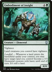 Embodiment of Insight [Zendikar Rising Commander] | Mega City Incorporated