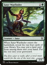 Satyr Wayfinder [Zendikar Rising Commander] | Mega City Incorporated