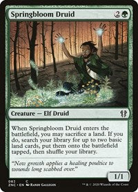 Springbloom Druid [Zendikar Rising Commander] | Mega City Incorporated