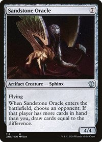 Sandstone Oracle [Zendikar Rising Commander] | Mega City Incorporated