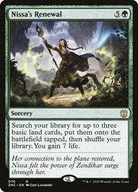 Nissa's Renewal [Zendikar Rising Commander] | Mega City Incorporated