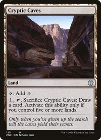 Cryptic Caves [Zendikar Rising Commander] | Mega City Incorporated