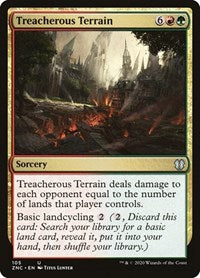 Treacherous Terrain [Zendikar Rising Commander] | Mega City Incorporated