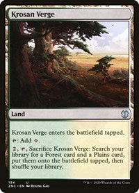 Krosan Verge [Zendikar Rising Commander] | Mega City Incorporated
