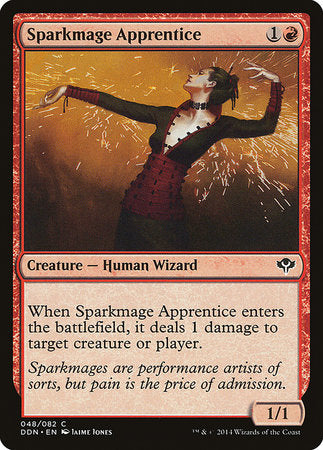 Sparkmage Apprentice [Duel Decks: Speed vs. Cunning] | Mega City Incorporated