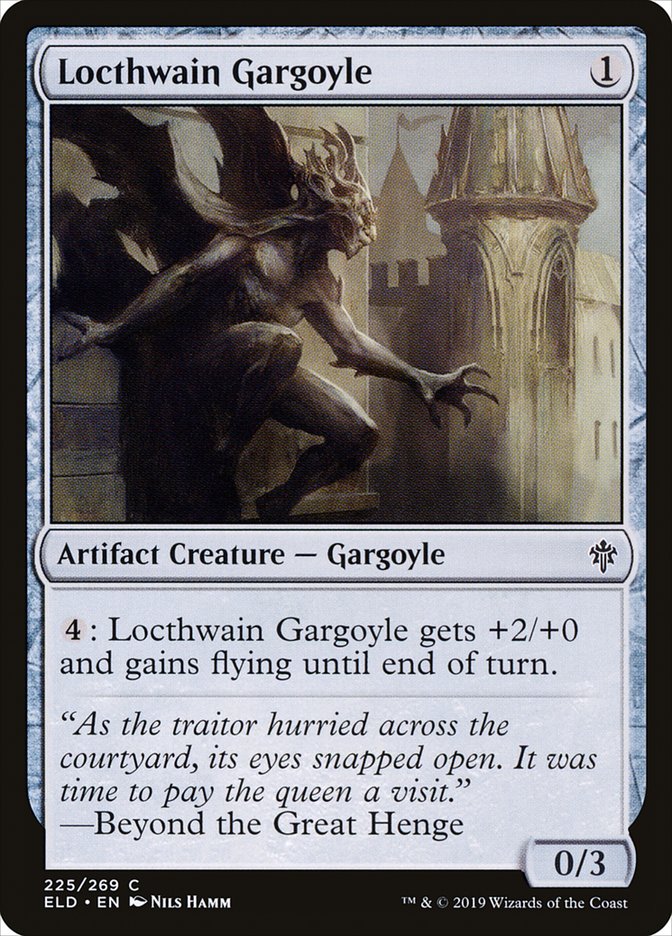 Locthwain Gargoyle [Throne of Eldraine] | Mega City Incorporated