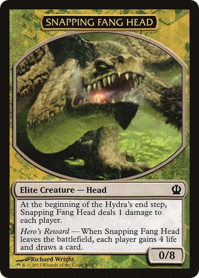 Snapping Fang Head [Hero's Path Promos] | Mega City Incorporated