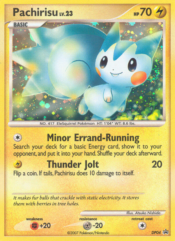 Pachirisu (DP04) [Diamond & Pearl: Black Star Promos] | Mega City Incorporated