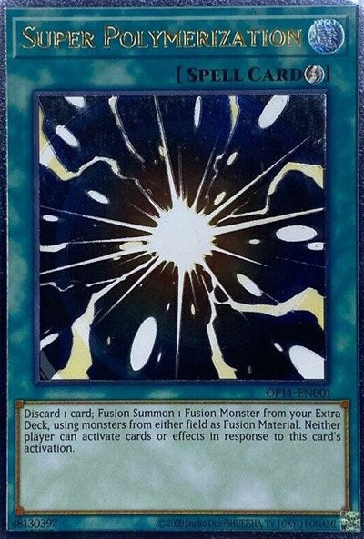 Super Polymerization [OP14-EN001] Ultimate Rare | Mega City Incorporated