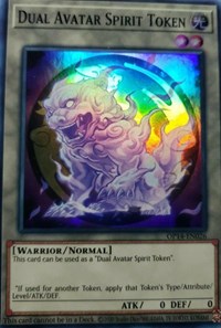 Dual Avatar Spirit Token [OP14-EN026] Super Rare | Mega City Incorporated