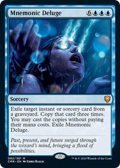 Mnemonic Deluge [Commander Legends] | Mega City Incorporated