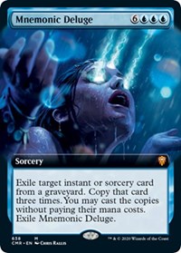 Mnemonic Deluge (Extended Art) [Commander Legends] | Mega City Incorporated