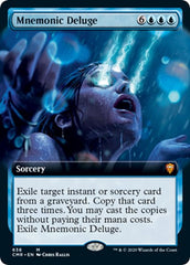 Mnemonic Deluge (Extended Art) [Commander Legends] | Mega City Incorporated