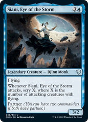 Siani, Eye of the Storm [Commander Legends] | Mega City Incorporated