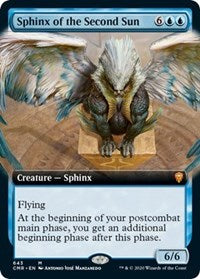 Sphinx of the Second Sun (Extended Art) [Commander Legends] | Mega City Incorporated