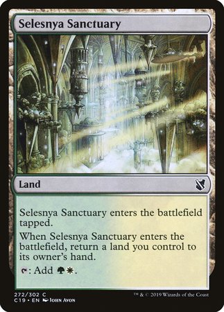 Selesnya Sanctuary [Commander 2019] | Mega City Incorporated