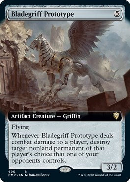 Bladegriff Prototype (Extended Art) [Commander Legends] | Mega City Incorporated