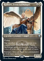 Radiant, Serra Archangel (Foil Etched) [Commander Legends] | Mega City Incorporated