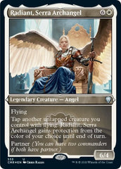 Radiant, Serra Archangel (Foil Etched) [Commander Legends] | Mega City Incorporated