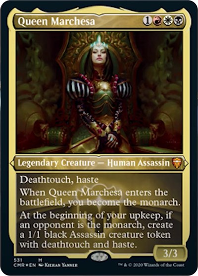 Queen Marchesa (Foil Etched) [Commander Legends] | Mega City Incorporated