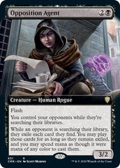 Opposition Agent (Extended Art) [Commander Legends] | Mega City Incorporated