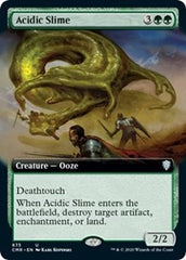 Acidic Slime (Extended Art) [Commander Legends] | Mega City Incorporated