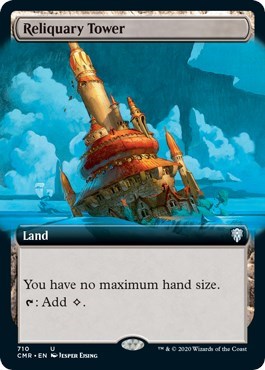 Reliquary Tower (Extended Art) [Commander Legends] | Mega City Incorporated