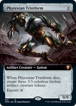 Phyrexian Triniform (Extended Art) [Commander Legends] | Mega City Incorporated