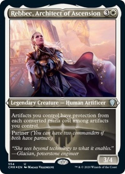 Rebbec, Architect of Ascension (Foil Etched) [Commander Legends] | Mega City Incorporated