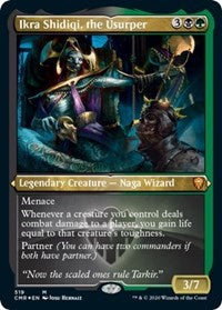 Ikra Shidiqi, the Usurper (Foil Etched) [Commander Legends] | Mega City Incorporated