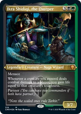 Ikra Shidiqi, the Usurper (Foil Etched) [Commander Legends] | Mega City Incorporated