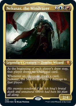 Nekusar, the Mindrazer (Foil Etched) [Commander Legends] | Mega City Incorporated