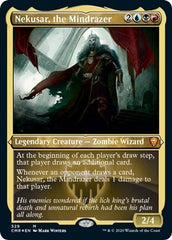 Nekusar, the Mindrazer (Foil Etched) [Commander Legends] | Mega City Incorporated