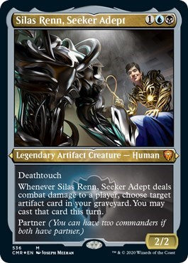 Silas Renn, Seeker Adept (Foil Etched) [Commander Legends] | Mega City Incorporated