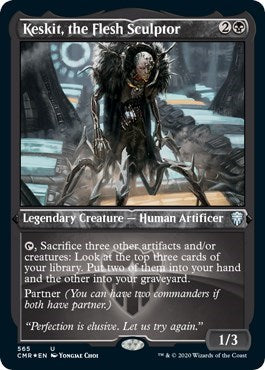 Keskit, the Flesh Sculptor (Foil Etched) [Commander Legends] | Mega City Incorporated