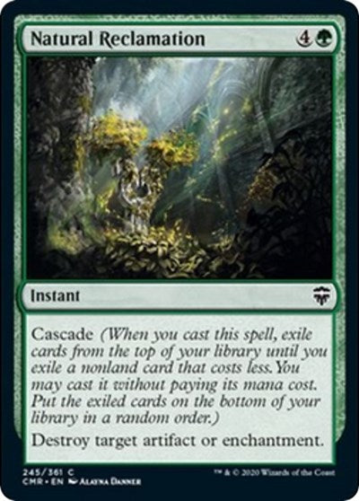 Natural Reclamation [Commander Legends] | Mega City Incorporated