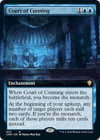 Court of Cunning (Extended Art) [Commander Legends] | Mega City Incorporated