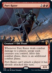 Port Razer (Extended Art) [Commander Legends] | Mega City Incorporated