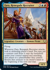 Zara, Renegade Recruiter [Commander Legends] | Mega City Incorporated