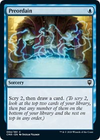 Preordain [Commander Legends] | Mega City Incorporated