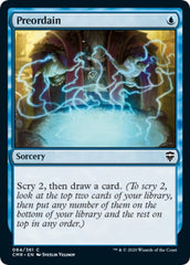 Preordain [Commander Legends] | Mega City Incorporated