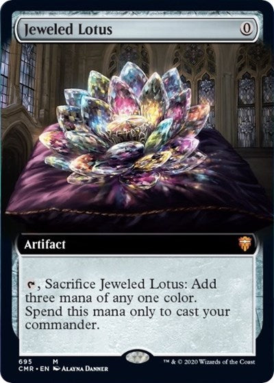 Jeweled Lotus (Extended Art) [Commander Legends] | Mega City Incorporated