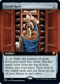 Scroll Rack (Extended Art) [Commander Legends] | Mega City Incorporated