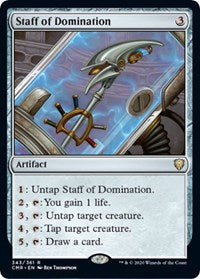 Staff of Domination [Commander Legends] | Mega City Incorporated