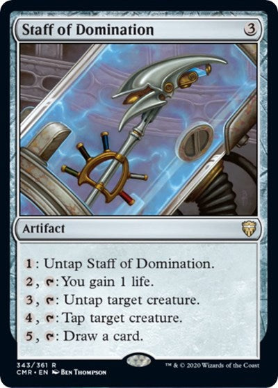 Staff of Domination [Commander Legends] | Mega City Incorporated